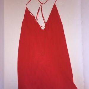 Beautiful red sundress